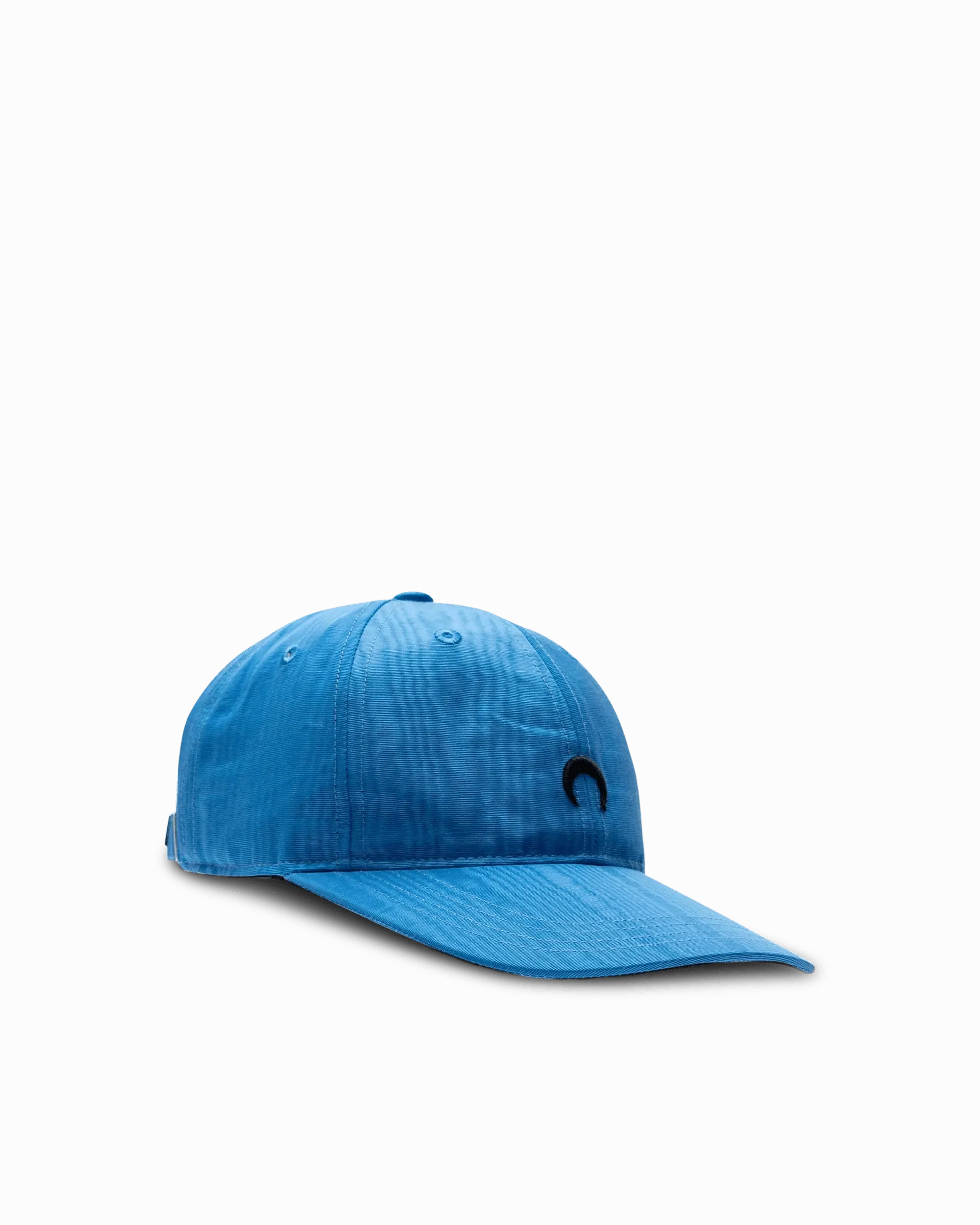 Embroidered Moiré Cap