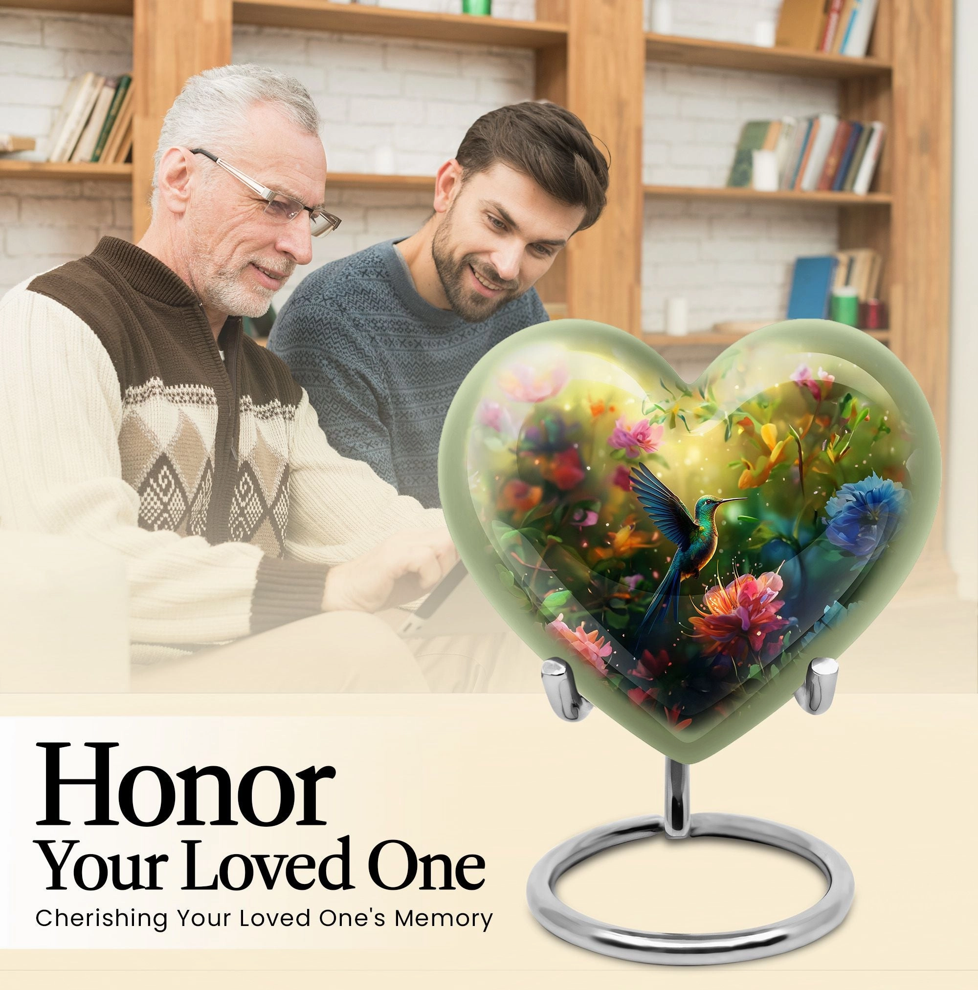 Eternal Serenity Hummingbird - Aesthetic Cremation Urn