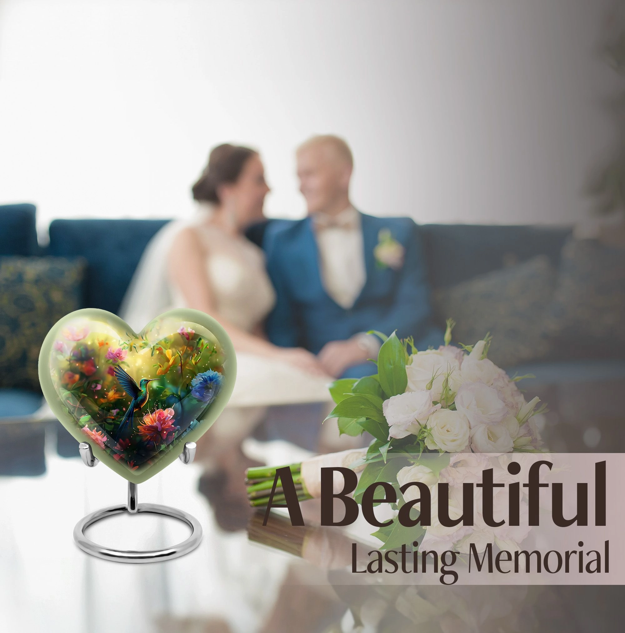 Eternal Serenity Hummingbird - Aesthetic Cremation Urn
