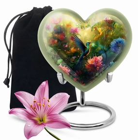 Eternal Serenity Hummingbird - Aesthetic Cremation Urn