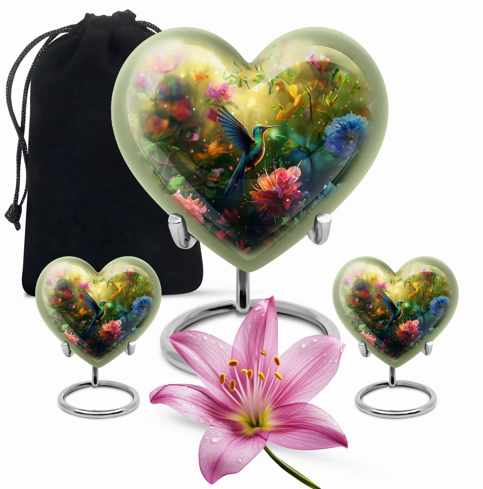 Eternal Serenity Hummingbird - Aesthetic Cremation Urn