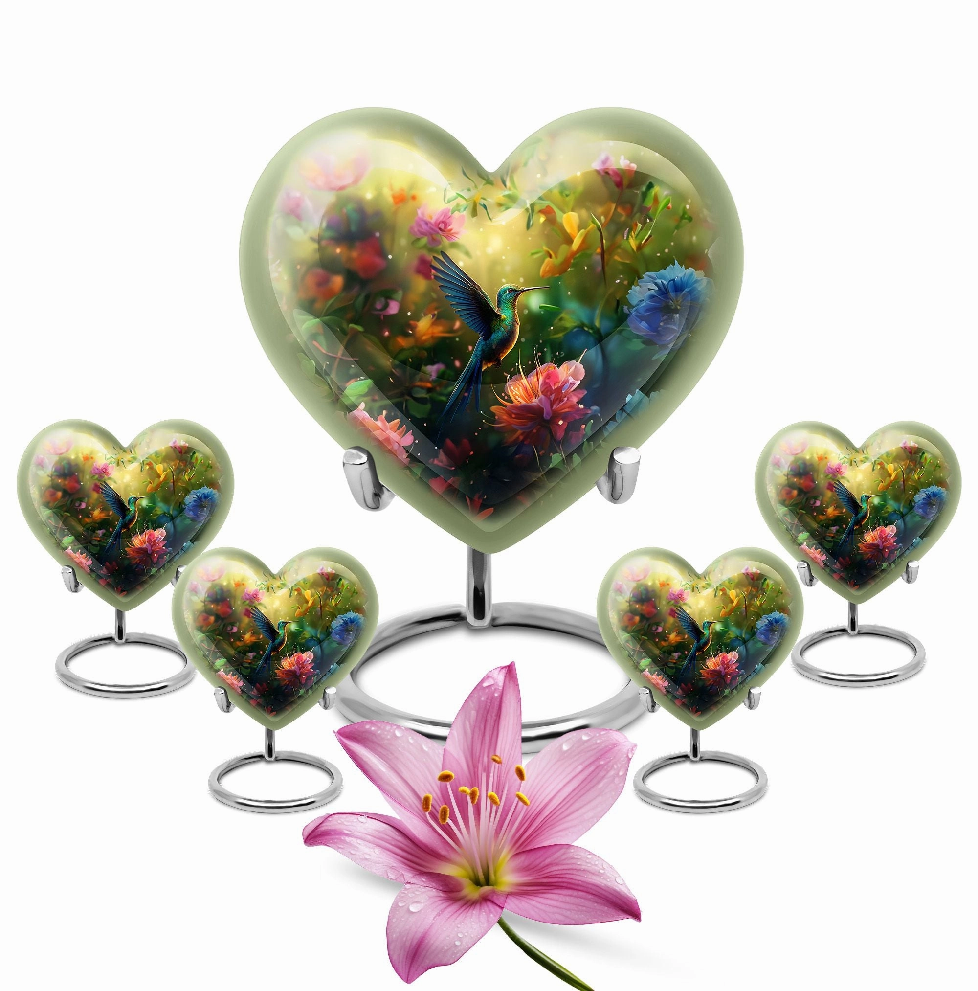 Eternal Serenity Hummingbird - Aesthetic Cremation Urn