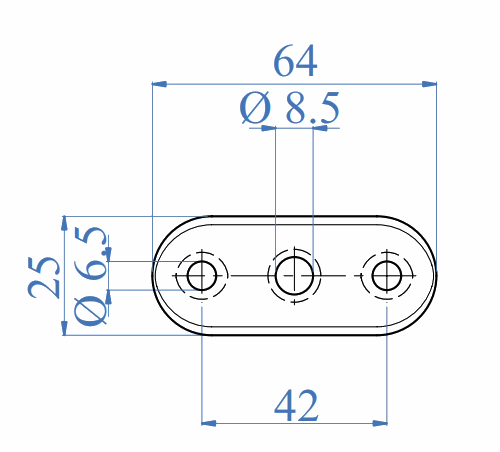 Flat Mounting Plate