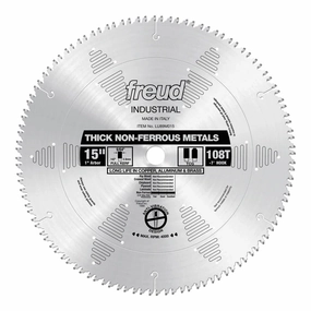 Freud LU89M015 - 15" Thick Stock Aluminum Metal Blade