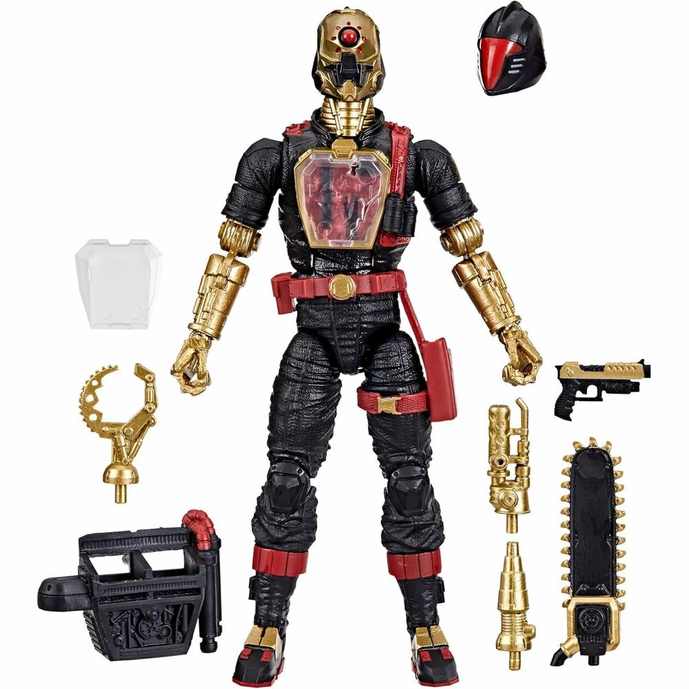 G.I. Joe F9860 Classified Series #134, Iron Grenadier B.A.T., Collectible 6 Inch Action Figure with 9 Accessories