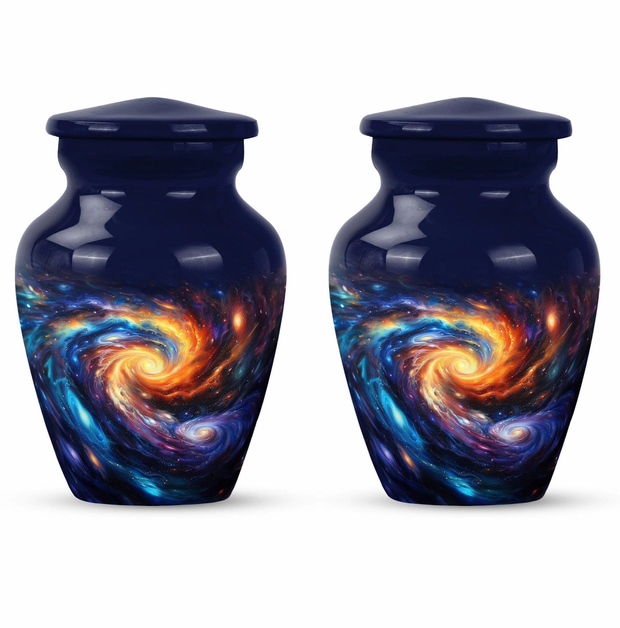 Galaxy Urn: Memorial Urn for Ashes of Adult Men