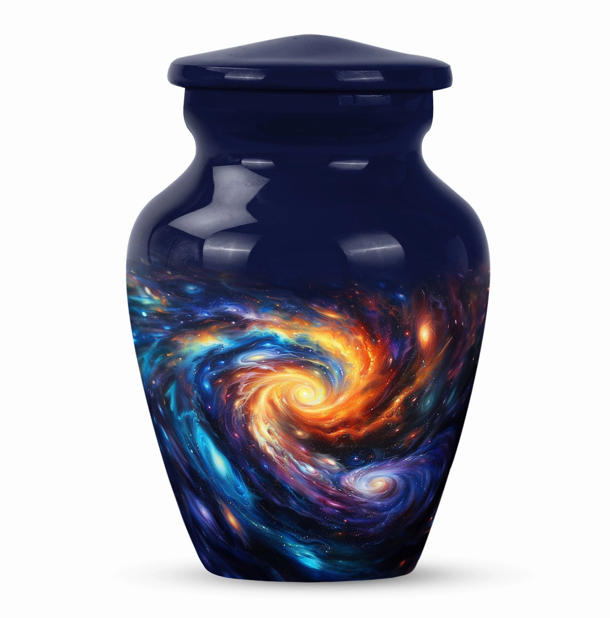 Galaxy Urn: Memorial Urn for Ashes of Adult Men