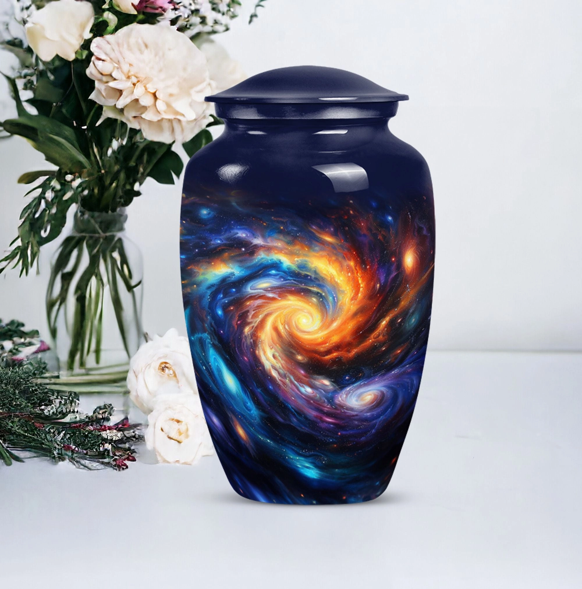 Galaxy Urn: Memorial Urn for Ashes of Adult Men