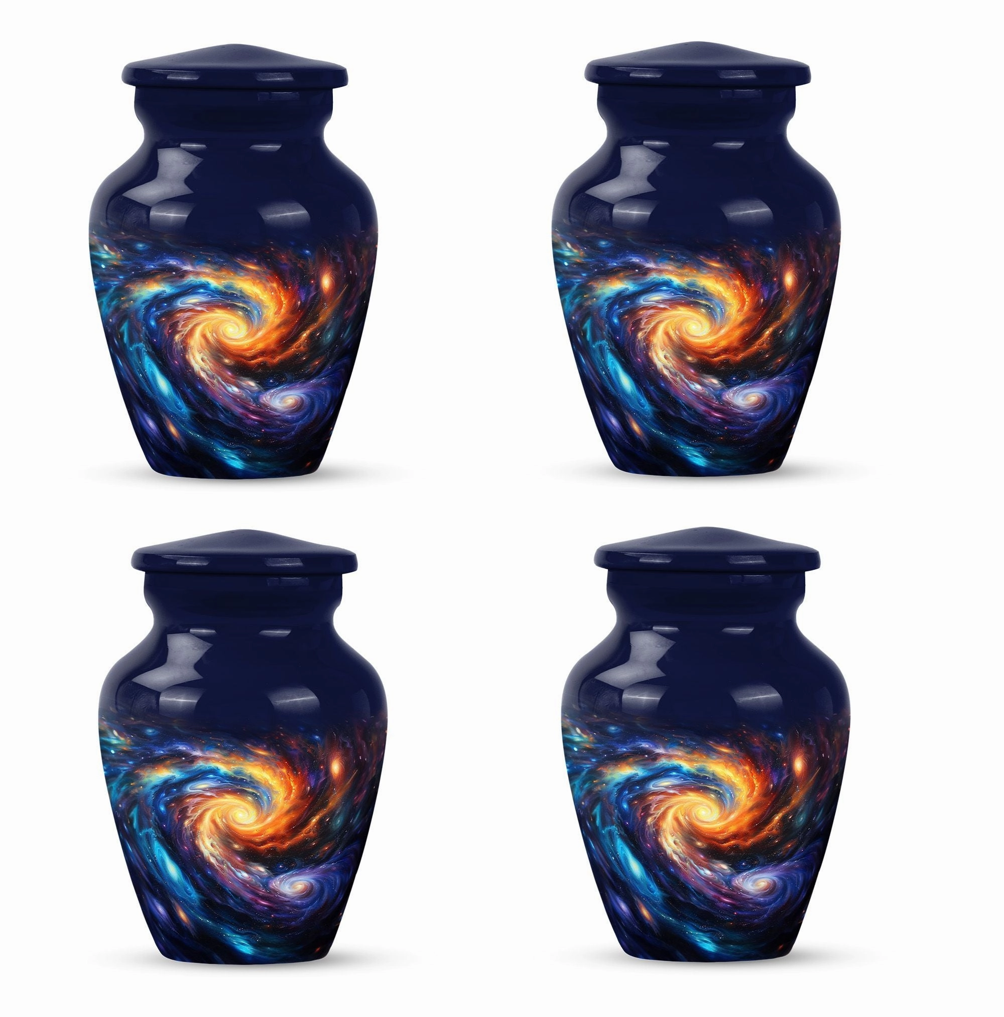 Galaxy Urn: Memorial Urn for Ashes of Adult Men