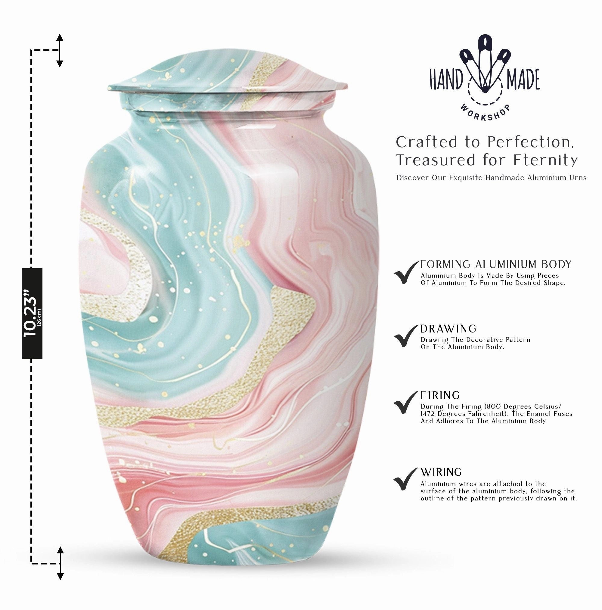 Homage Heartstead: An Abstract Cremation Urn