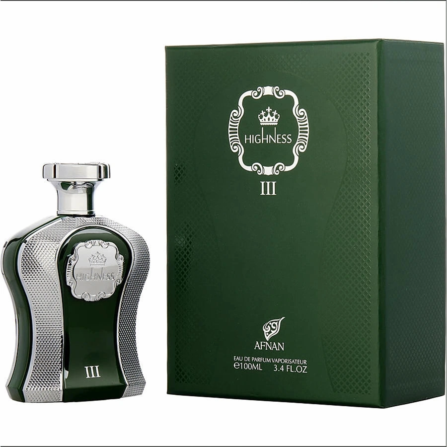 III His Highness Green 3.4 oz EDP for men