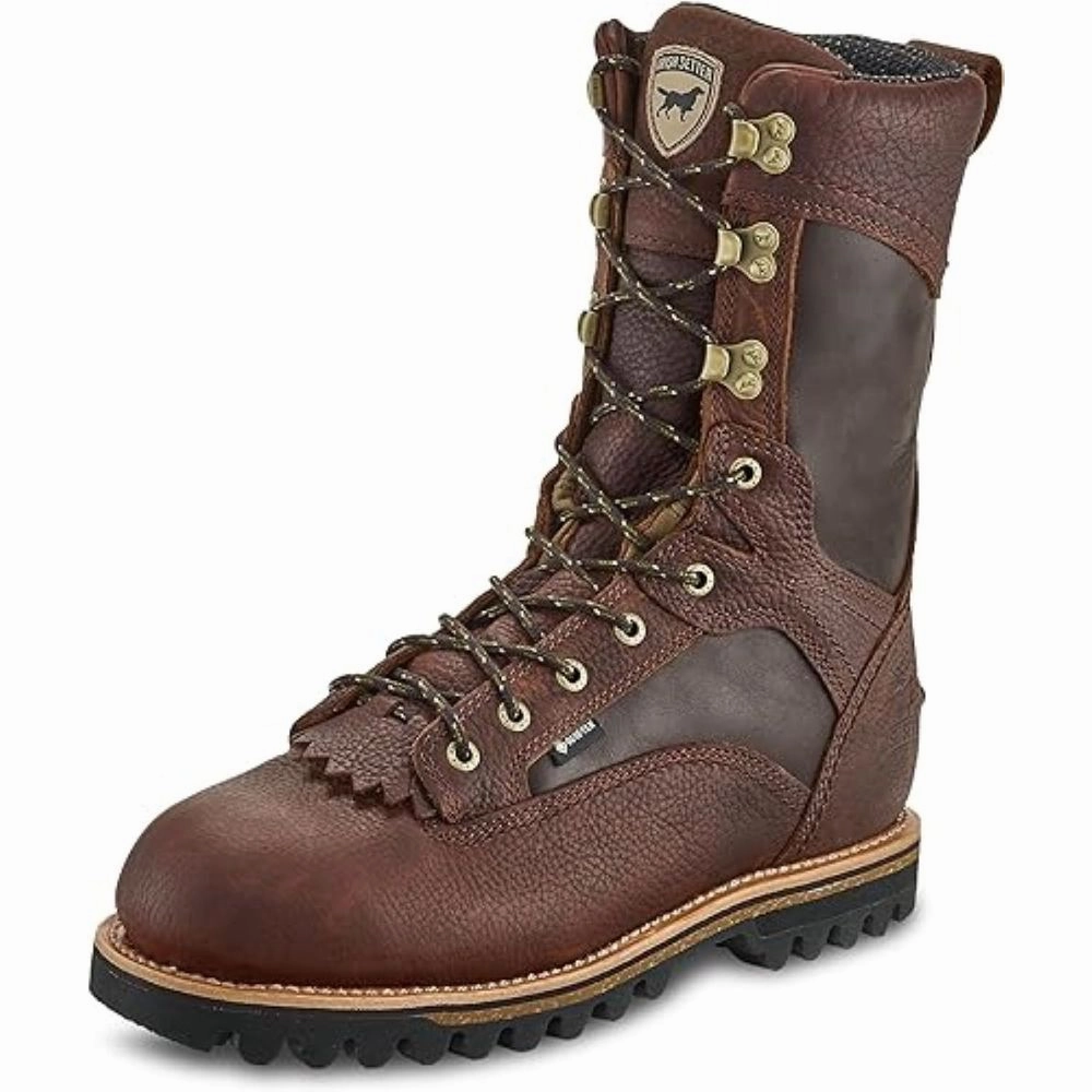Irish Setter 882 Elk Tracker 12'' 600 Gram Thinsulate Insulated Waterproof Hunting Boots for Men - Brown - 10.5 Medium D
