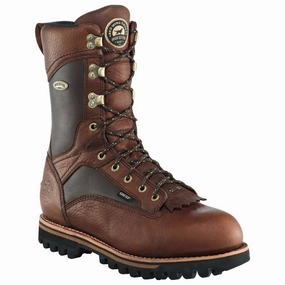 Irish Setter 882 Elk Tracker 12'' 600 Gram Thinsulate Insulated Waterproof Hunting Boots for Men - Brown - 10.5 Medium D