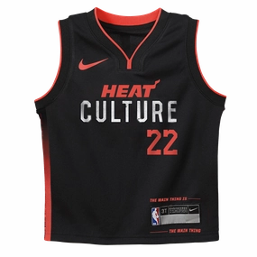Jimmy Butler Nike HEAT Culture Toddler Replica Jersey