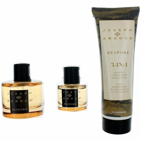 Joseph Abboud Men's Personal Care Gift Set - Bespoke Epitome of Sophistication 3 Piece