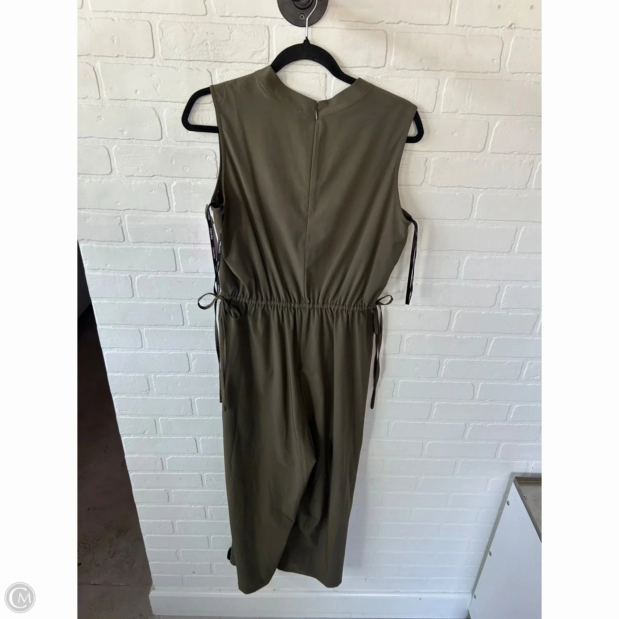 Jumpsuit By Calvin Klein In Green, Size: M