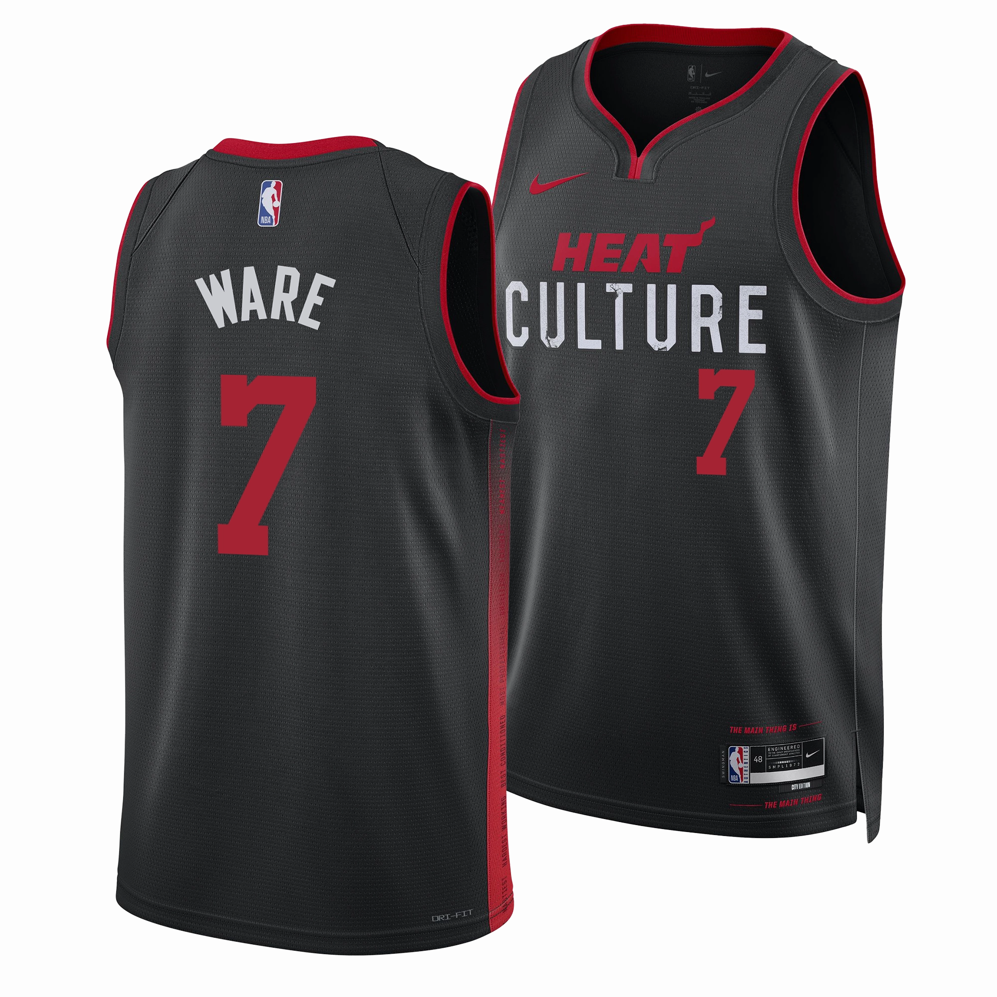Kel'el Ware  Nike HEAT Culture Swingman Jersey
