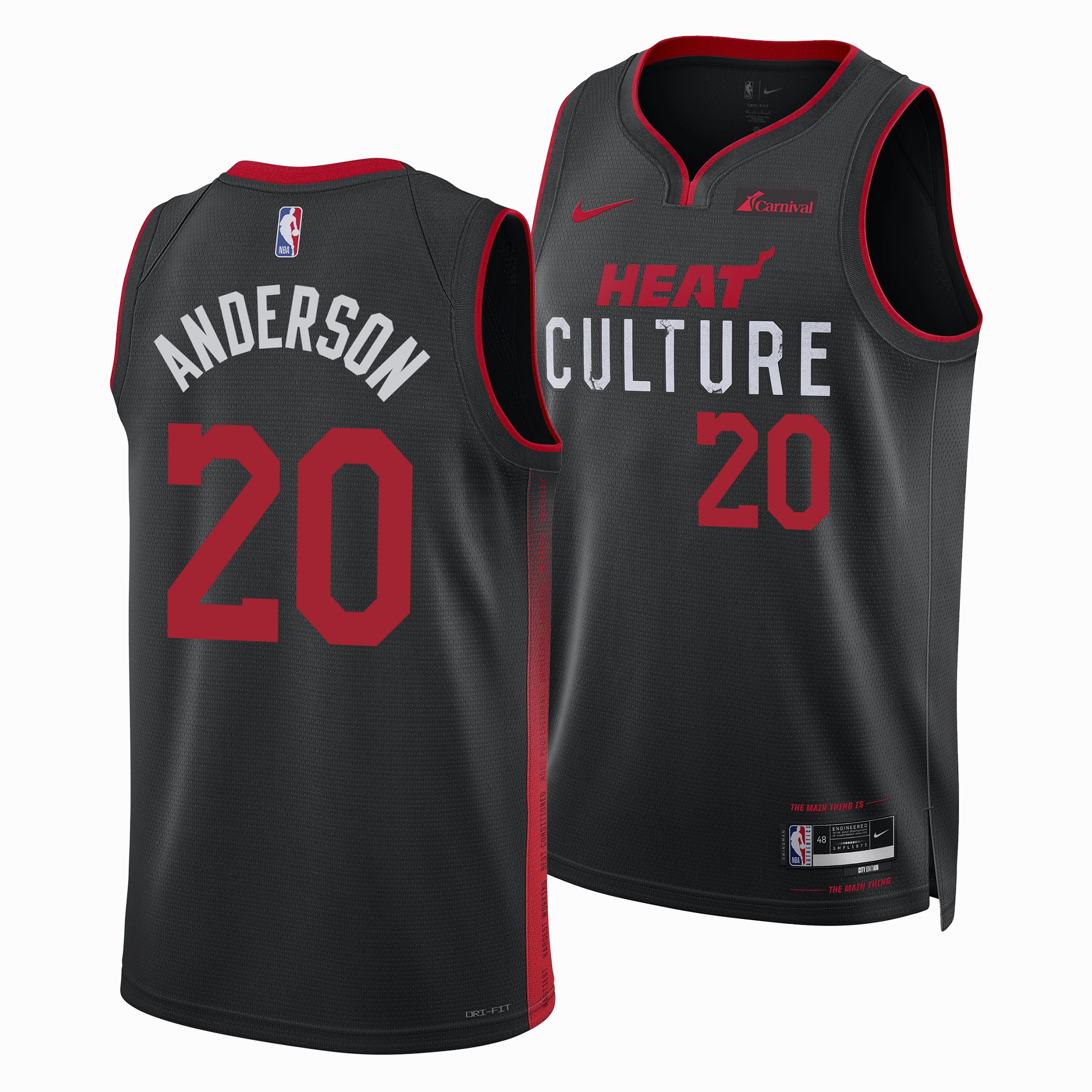 Kyle Anderson Nike HEAT Culture Youth Swingman Jersey
