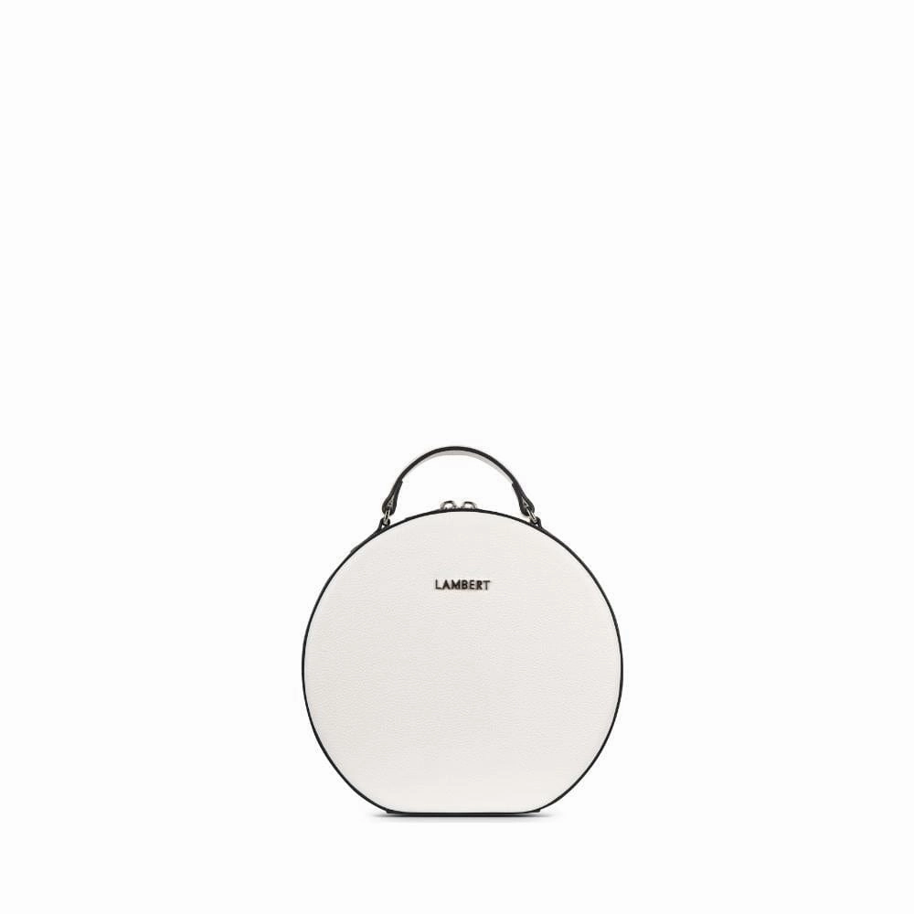 Le Livia - Sac à main 3-en-1 en cuir vegan pearl