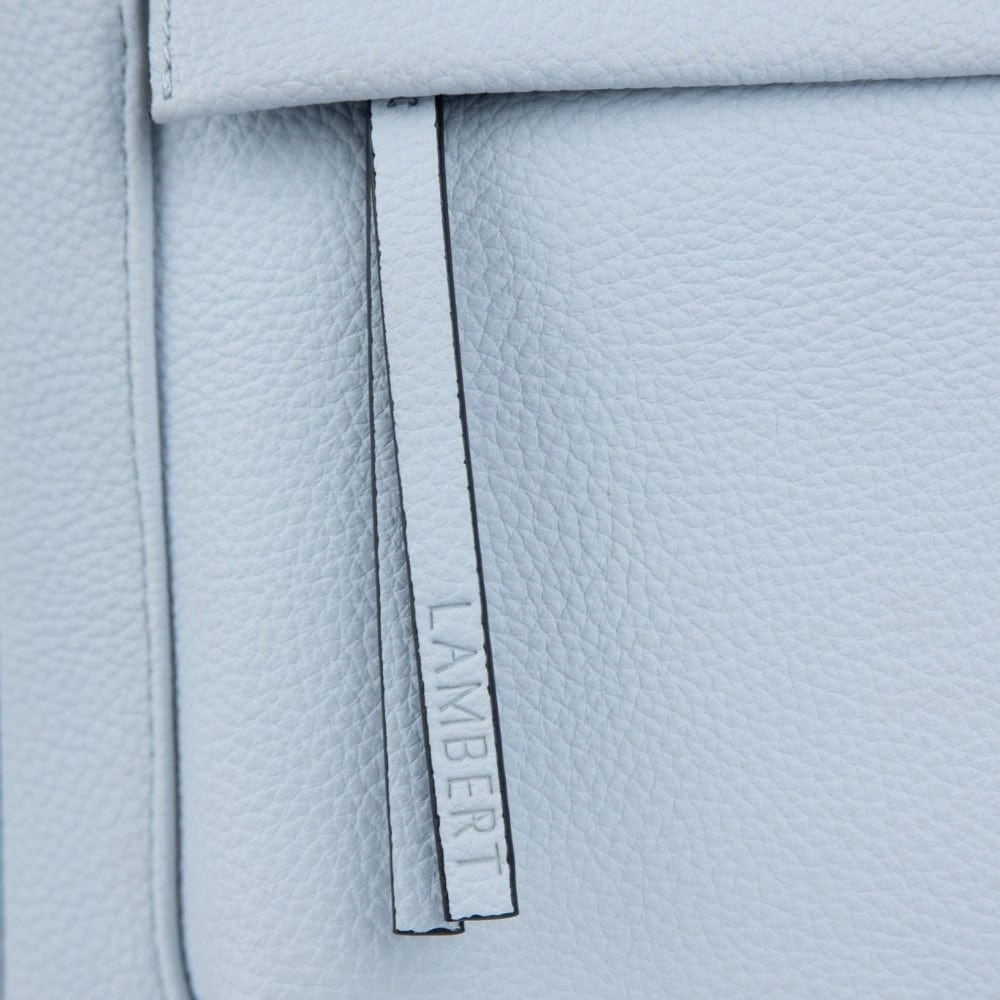 Le Maude - Sac à dos 3-en-1 en cuir vegan azure