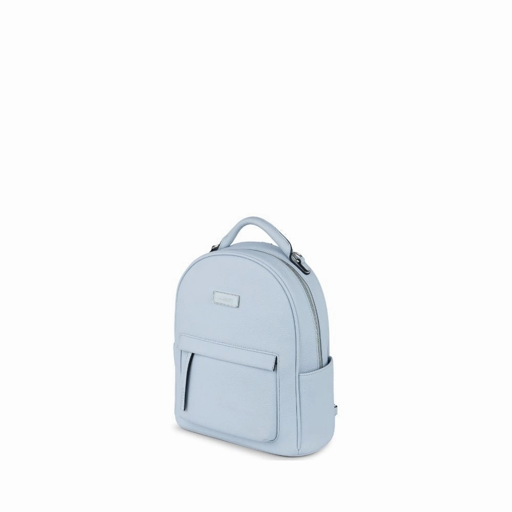 Le Maude - Sac à dos 3-en-1 en cuir vegan azure