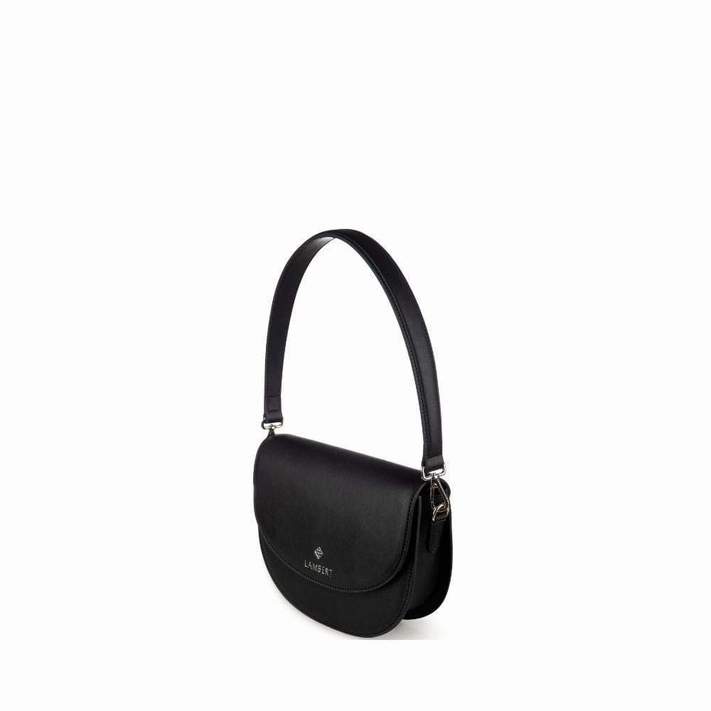 Le Naomi - Sac à main 2-en-1 en cuir vegan noir