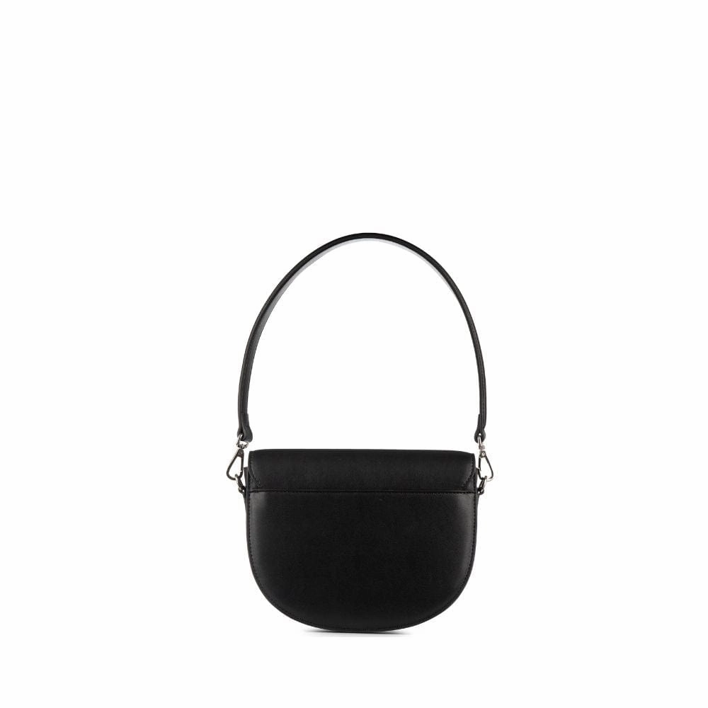 Le Naomi - Sac à main 2-en-1 en cuir vegan noir
