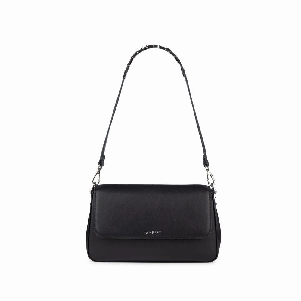 Le Sam - Sac à main 2-en-1 en cuir vegan noir