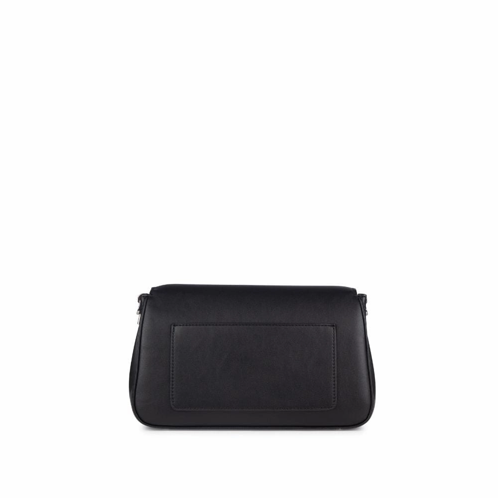 Le Sam - Sac à main 2-en-1 en cuir vegan noir