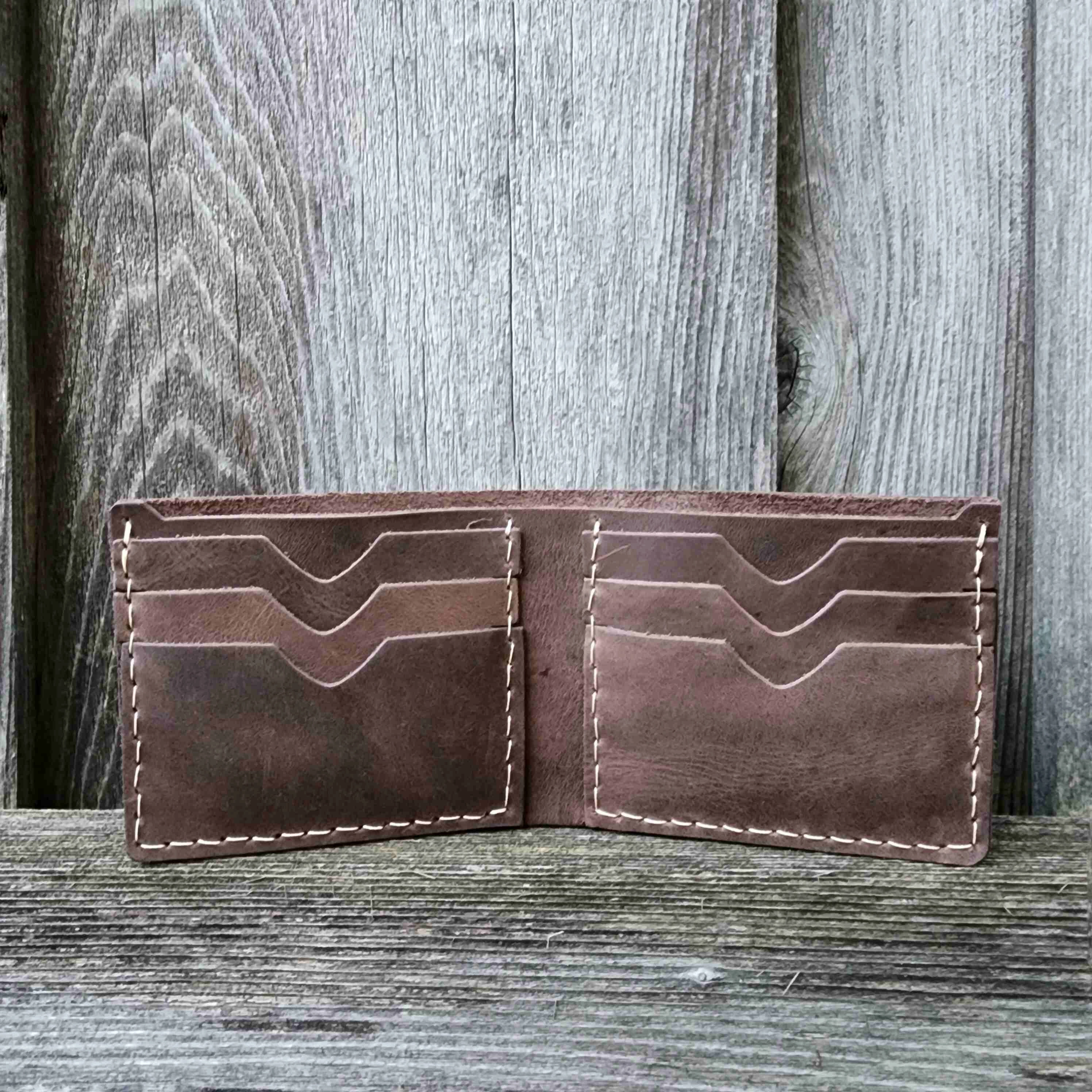 Lucid - Black BiFold Full-Grain Leather Wallet
