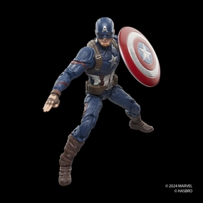 Marvel Legends G0607 Captain America Action Figure 6 Inch Collectible with Accessories
