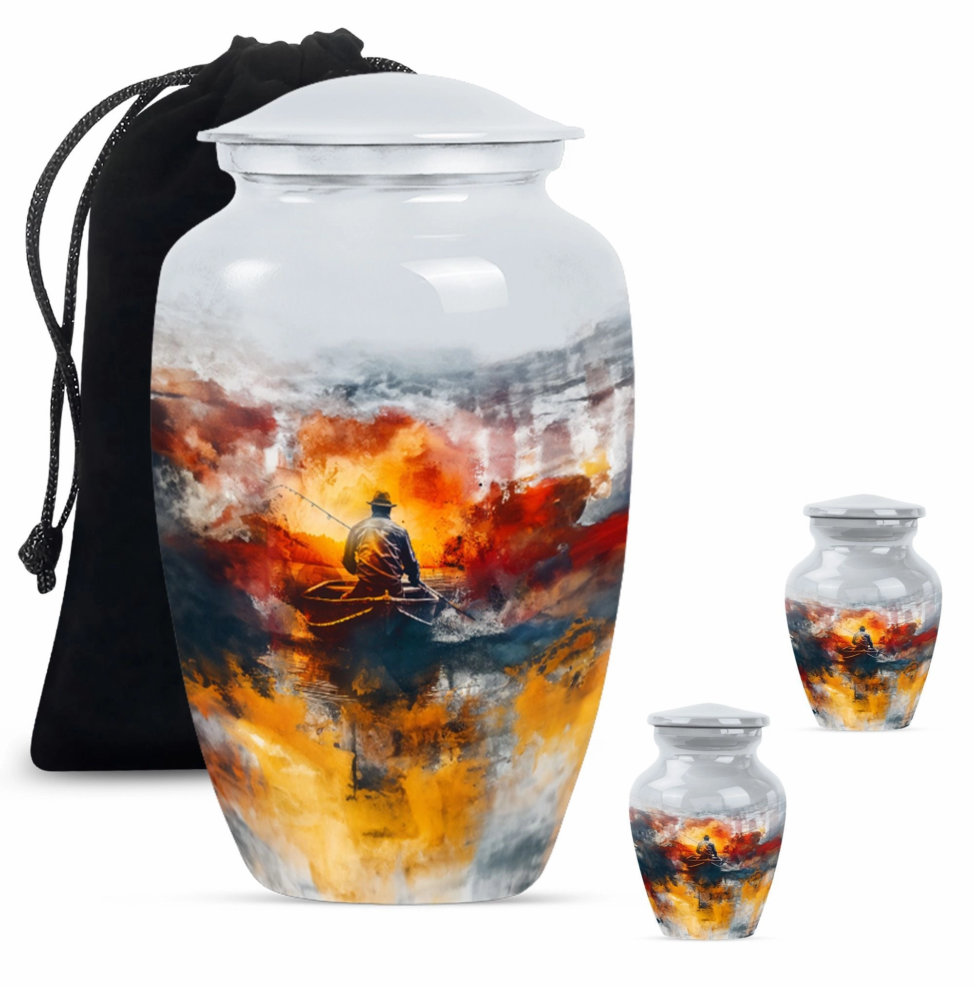 Maternal Affection: An Elegant Interpretation of Mother Love Urn