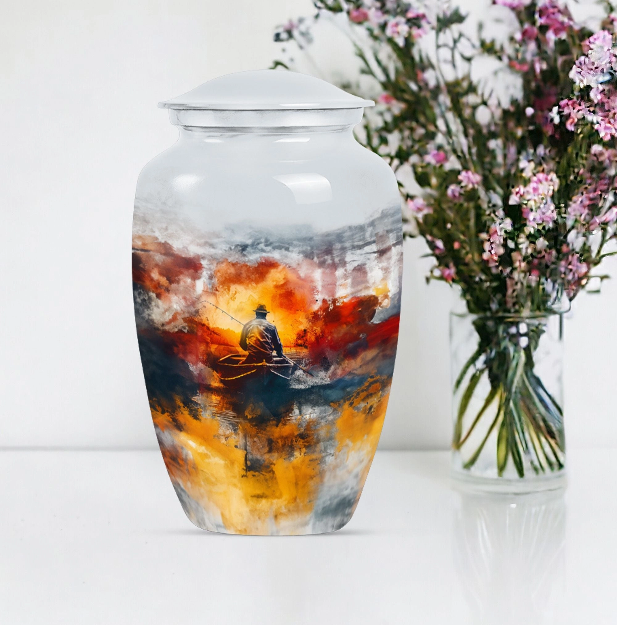 Maternal Affection: An Elegant Interpretation of Mother Love Urn
