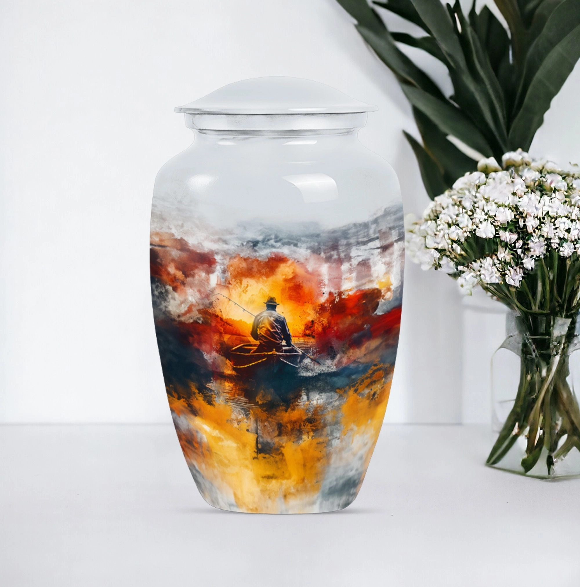 Maternal Affection: An Elegant Interpretation of Mother Love Urn