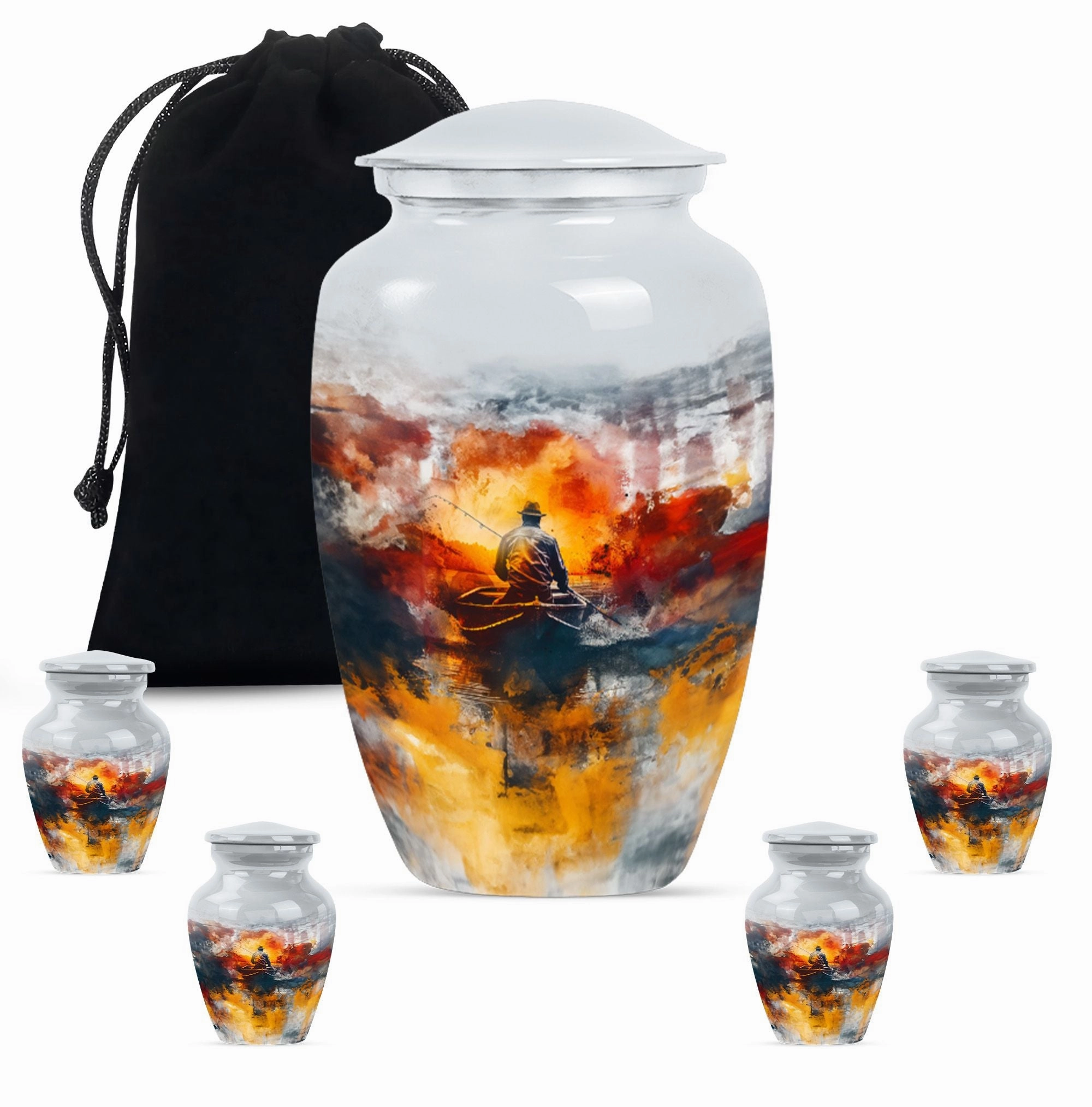 Maternal Affection: An Elegant Interpretation of Mother Love Urn