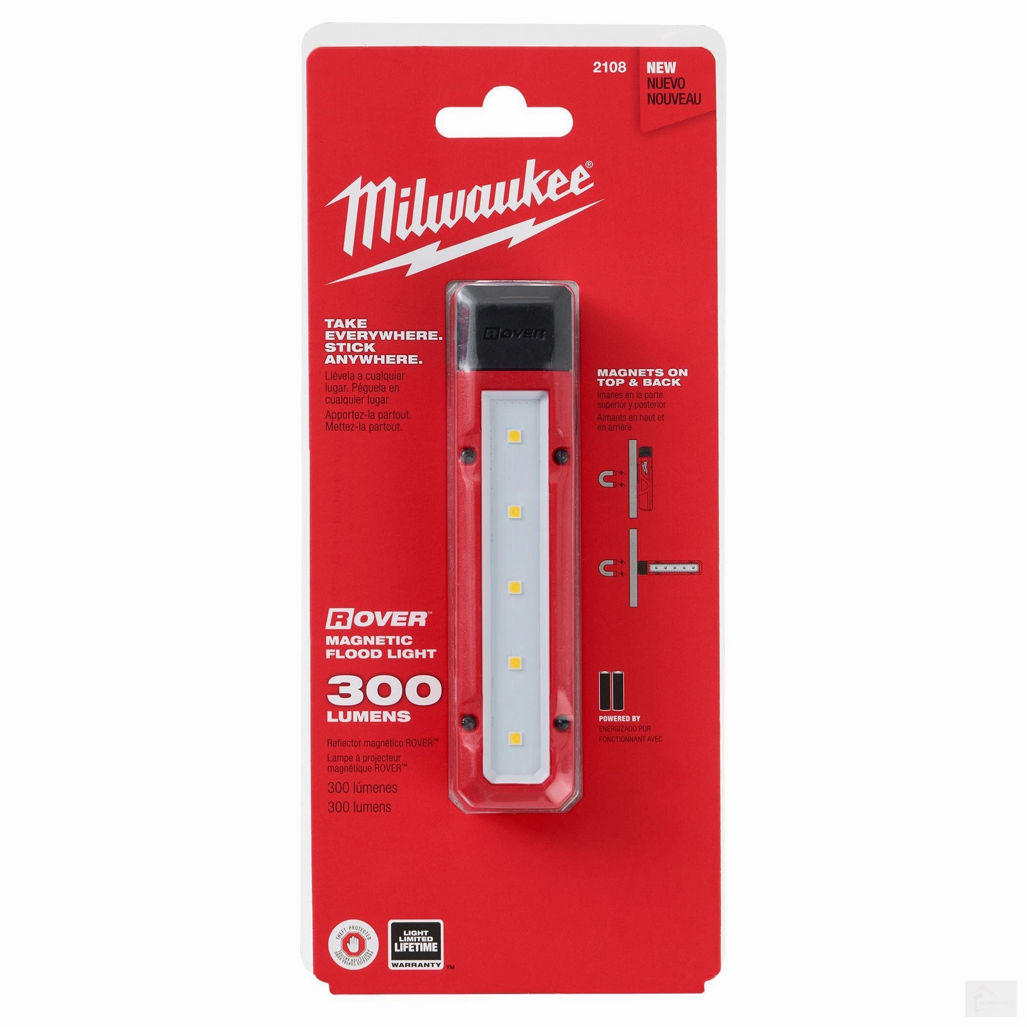 Milwaukee chargeable ROVER™ Magnetic Flood Light (2108)