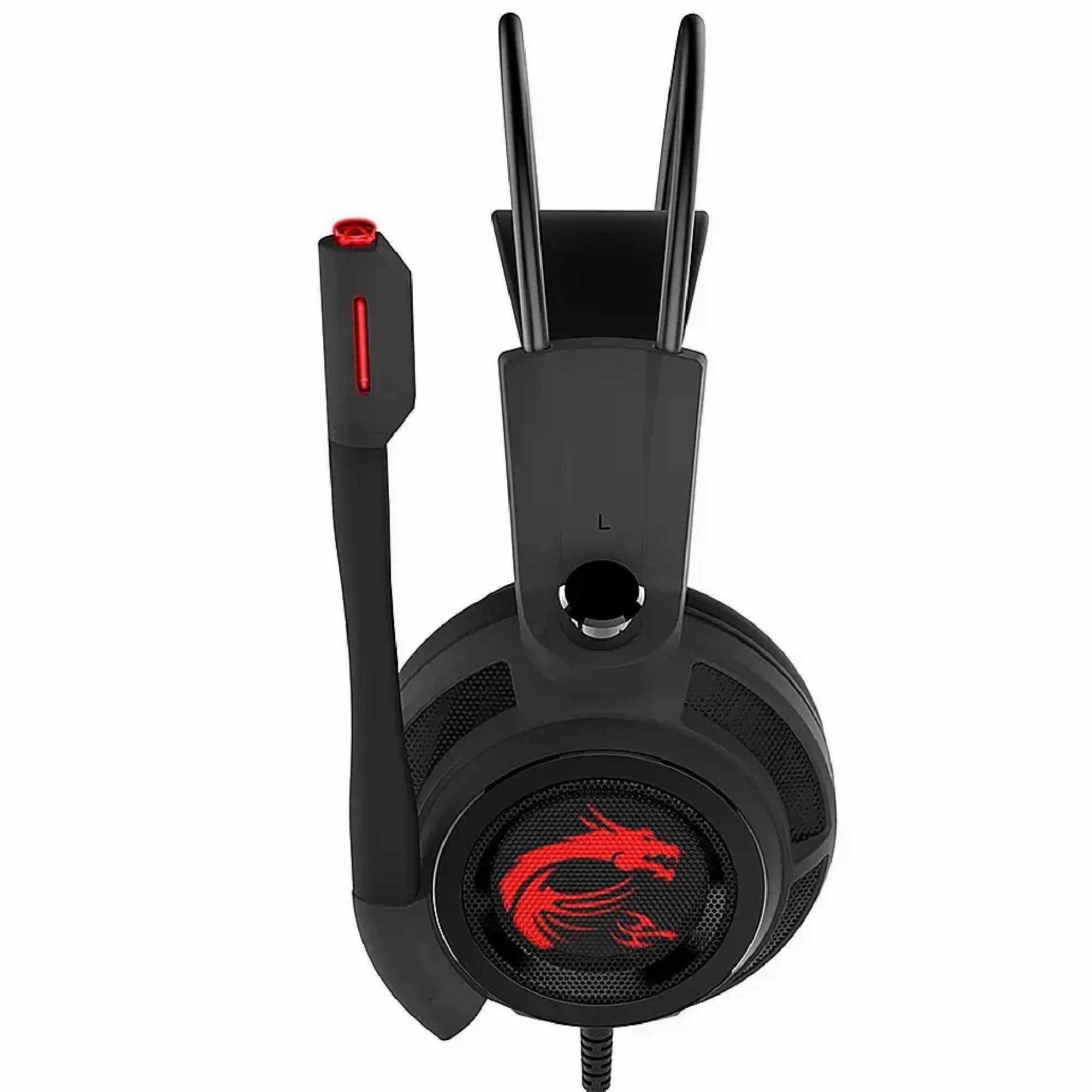 MSI DS502 Wired Gaming Headset - Black
