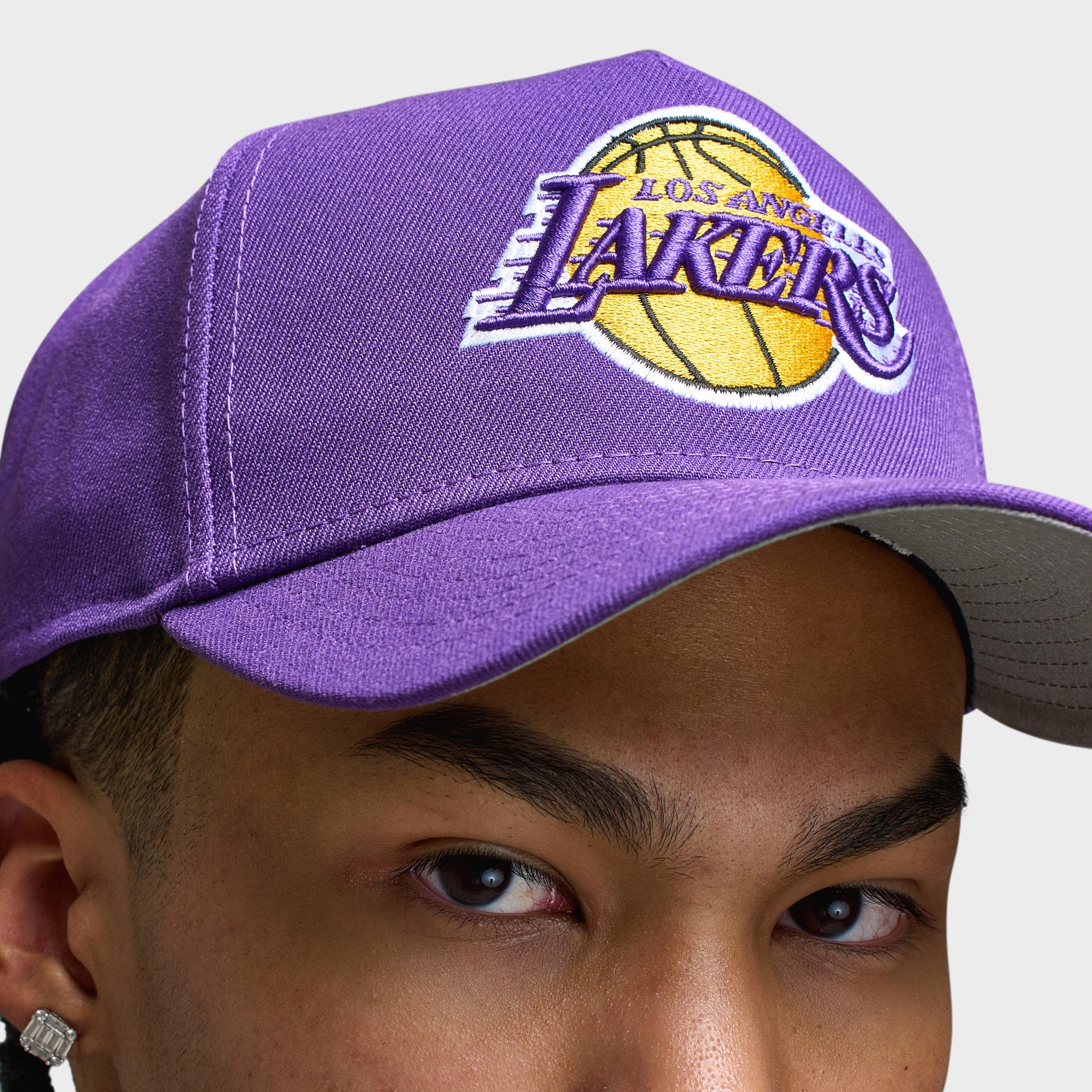 New Era Los Angeles Lakers 9FORTY AF Snapback / Purple