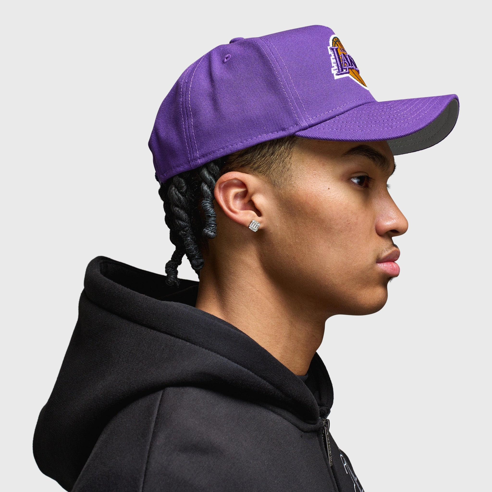 New Era Los Angeles Lakers 9FORTY AF Snapback / Purple