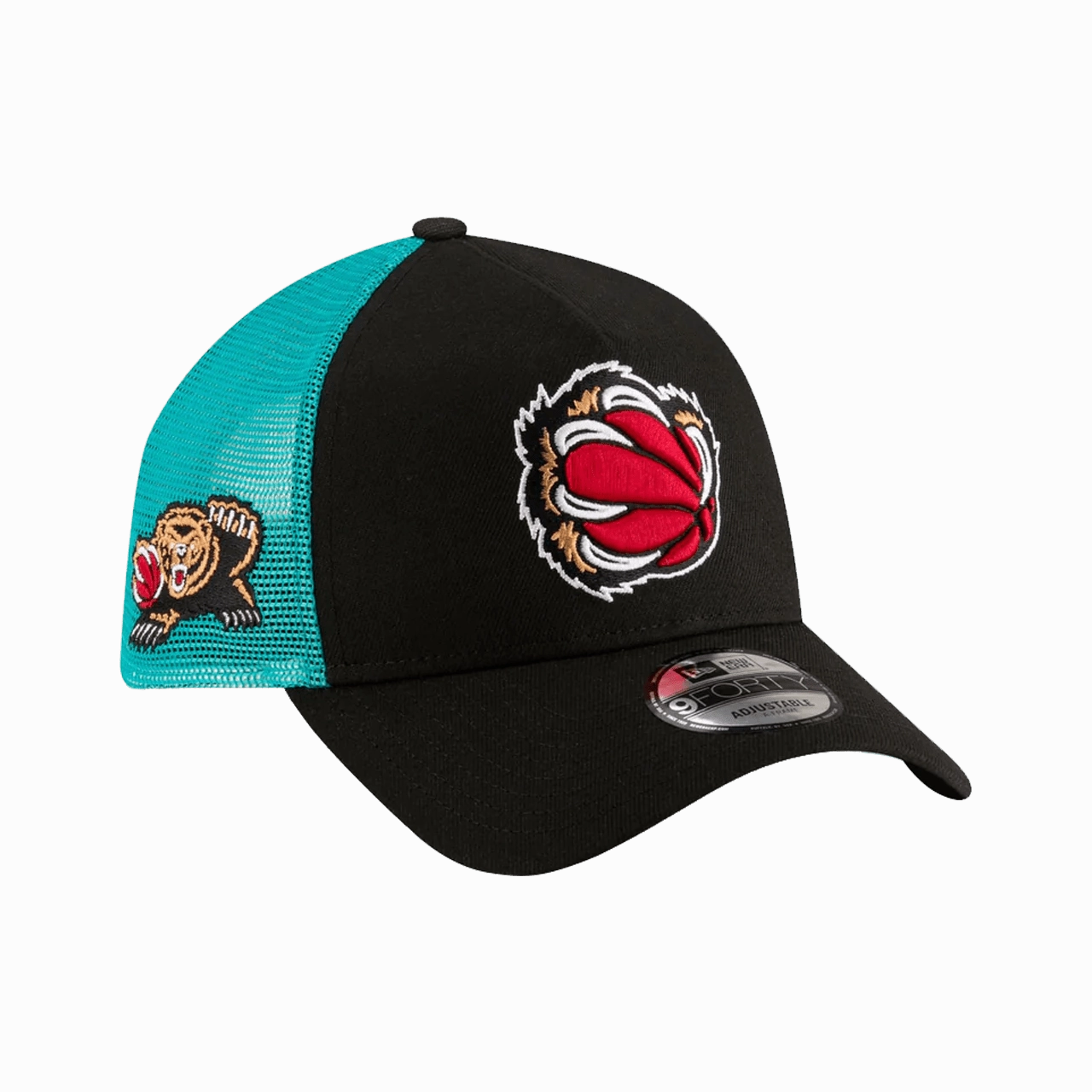New Era Memphis Grizzlies NBA Classic Edition 2024 Black 9Forty A-Frame Trucker Cap