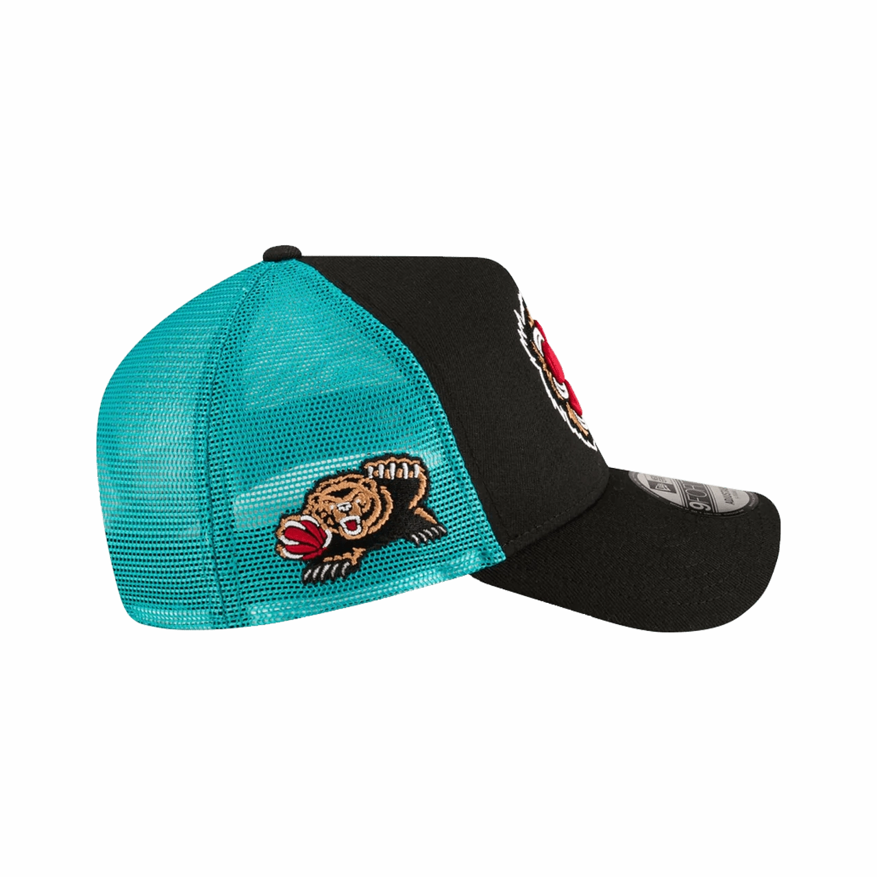 New Era Memphis Grizzlies NBA Classic Edition 2024 Black 9Forty A-Frame Trucker Cap