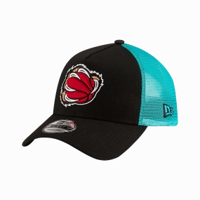 New Era Memphis Grizzlies NBA Classic Edition 2024 Black 9Forty A-Frame Trucker Cap