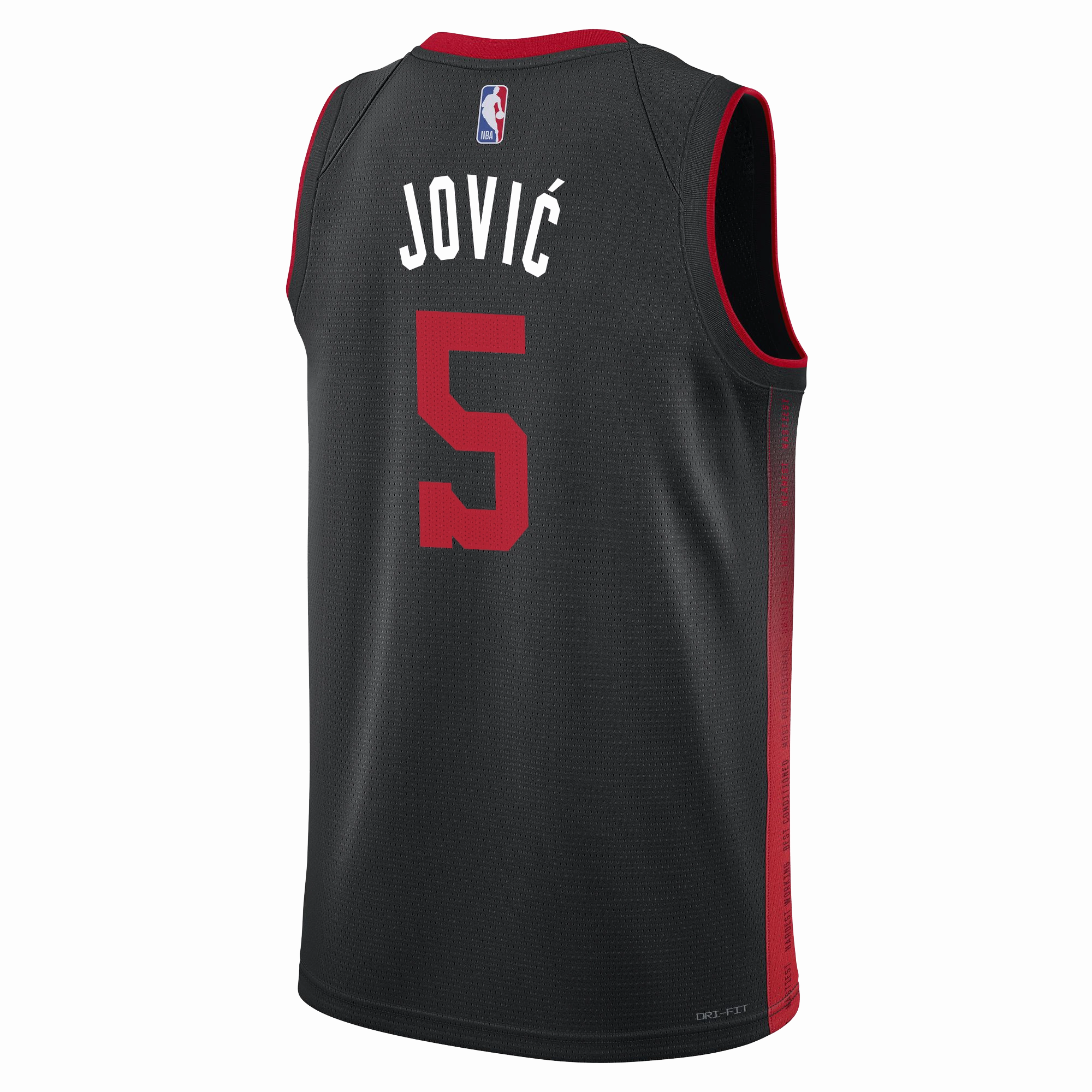 Nikola Jović Nike HEAT Culture Swingman Jersey