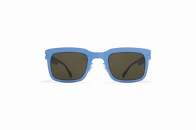 Norfolk Modern Square Design Stainless Steel Sunglasses