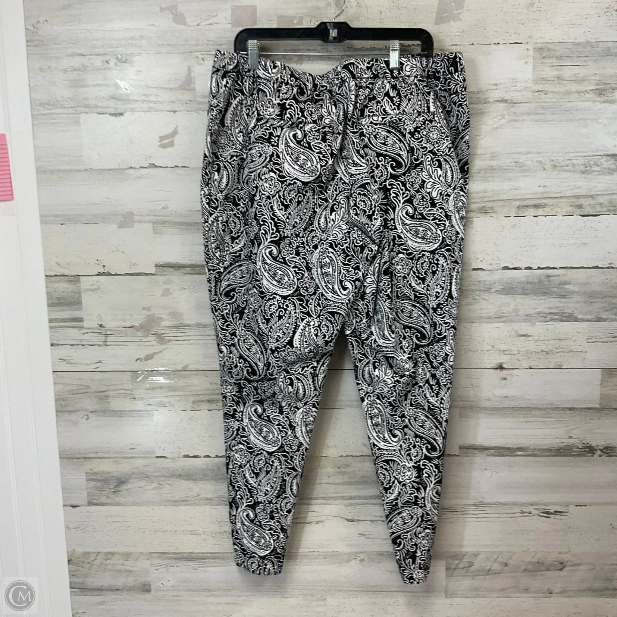Pants Other By Isaac Mizrahi Live Qvc In Black, Size: 20