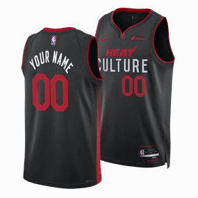 Personalized Nike HEAT Culture Swingman Jersey