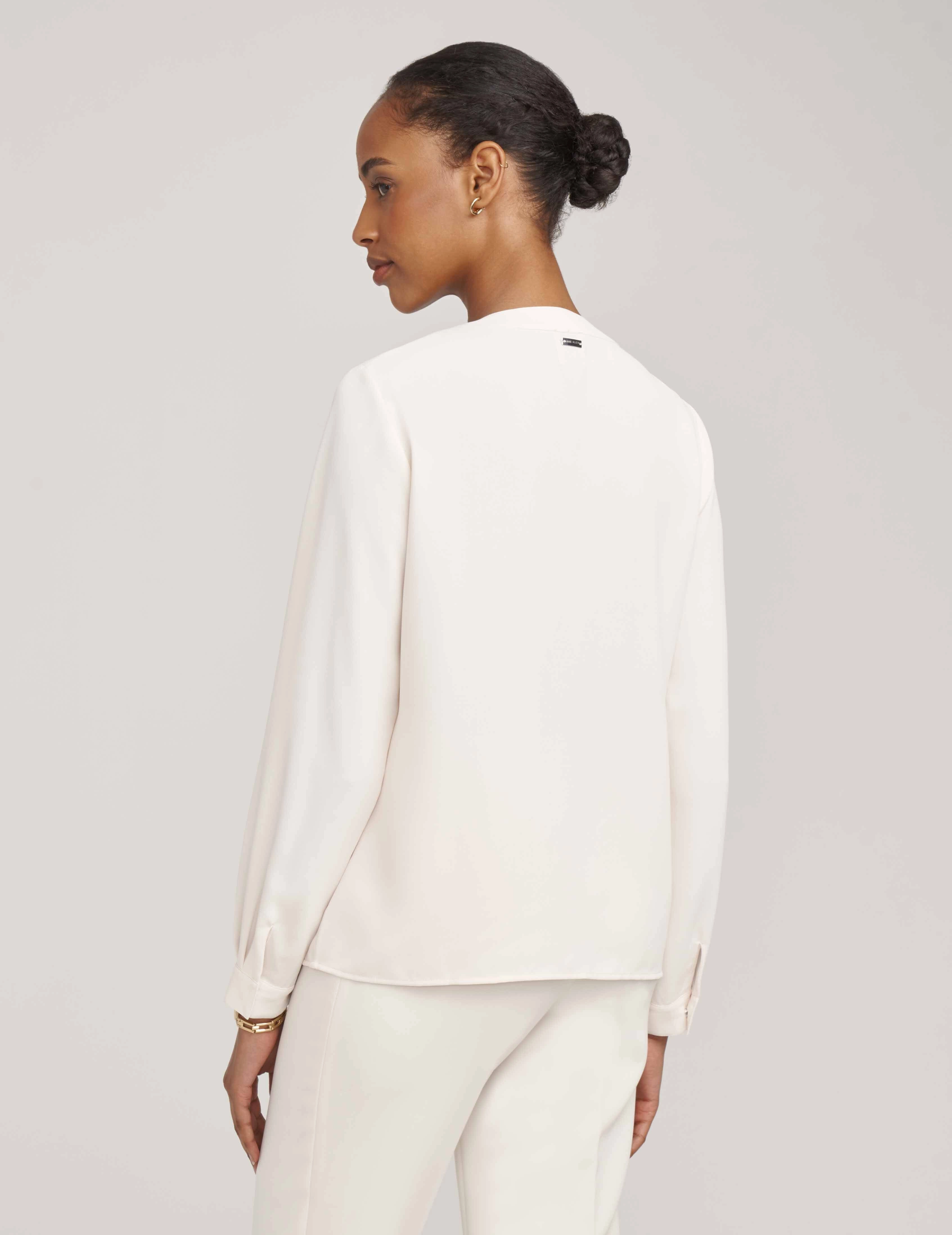Pleat Front Blouse- Sale