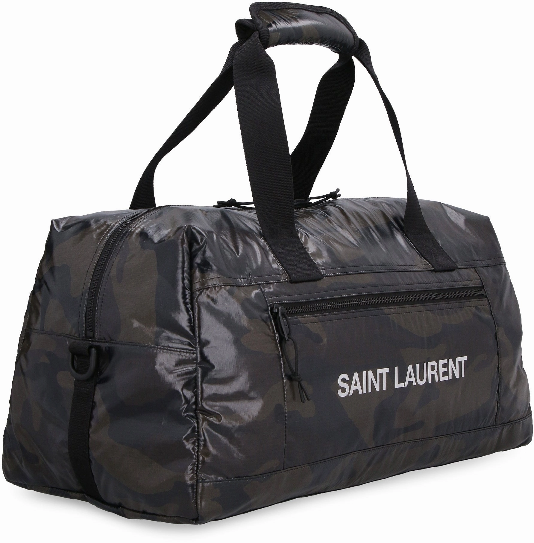 Saint Laurent NY Rip Logo Printed Duffle bag
