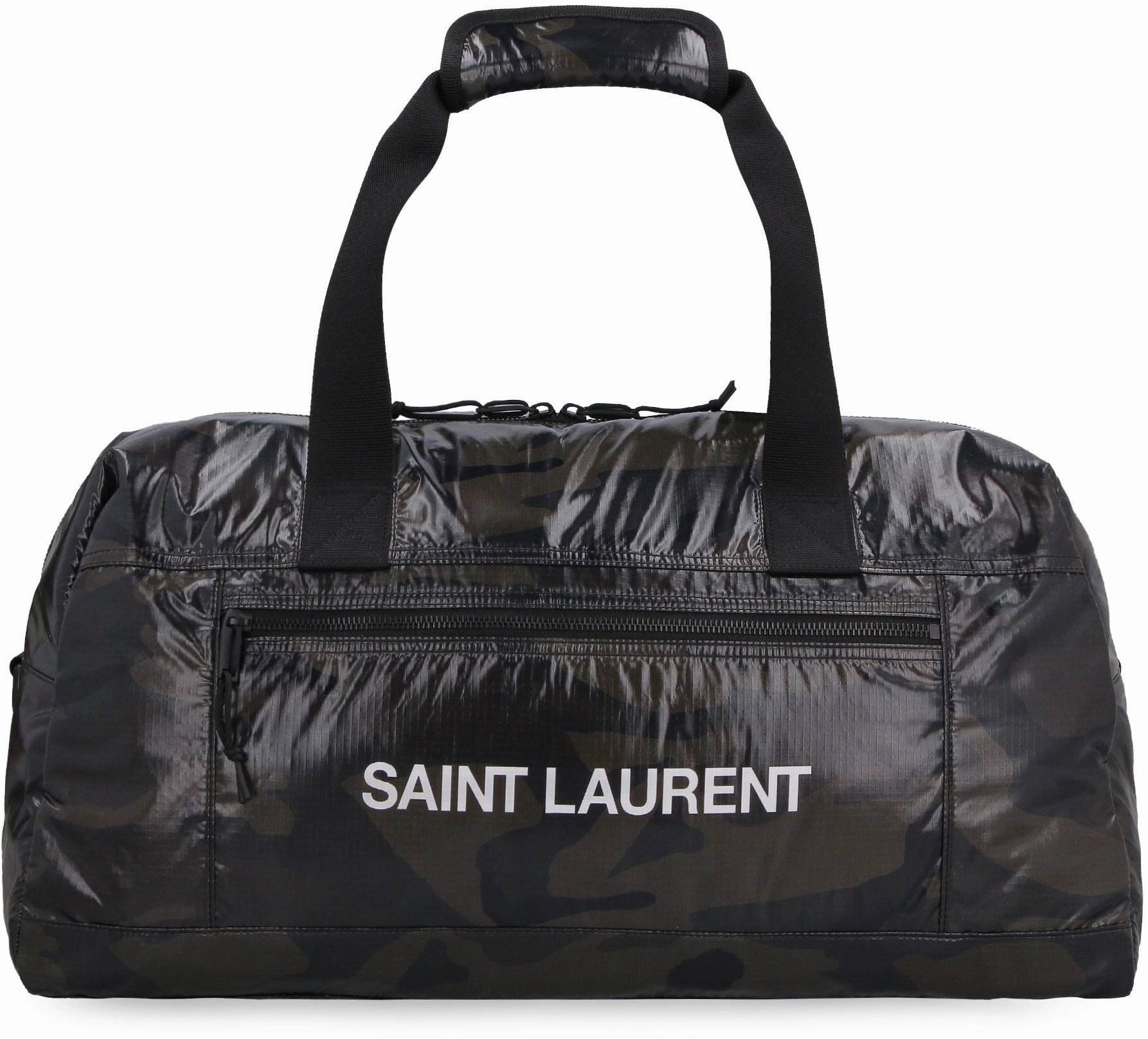 Saint Laurent NY Rip Logo Printed Duffle bag