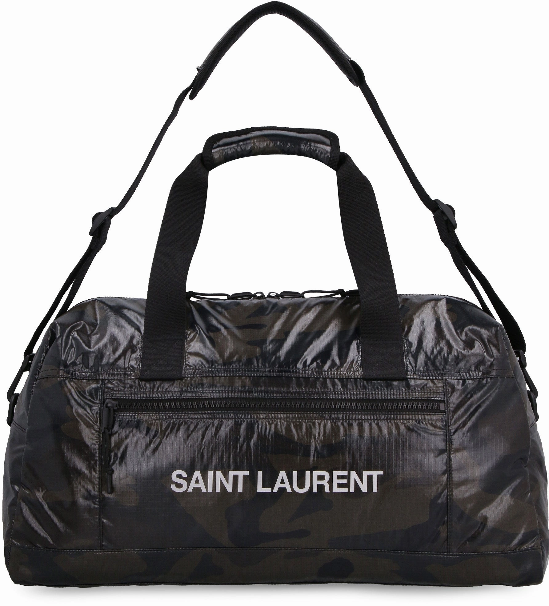 Saint Laurent NY Rip Logo Printed Duffle bag